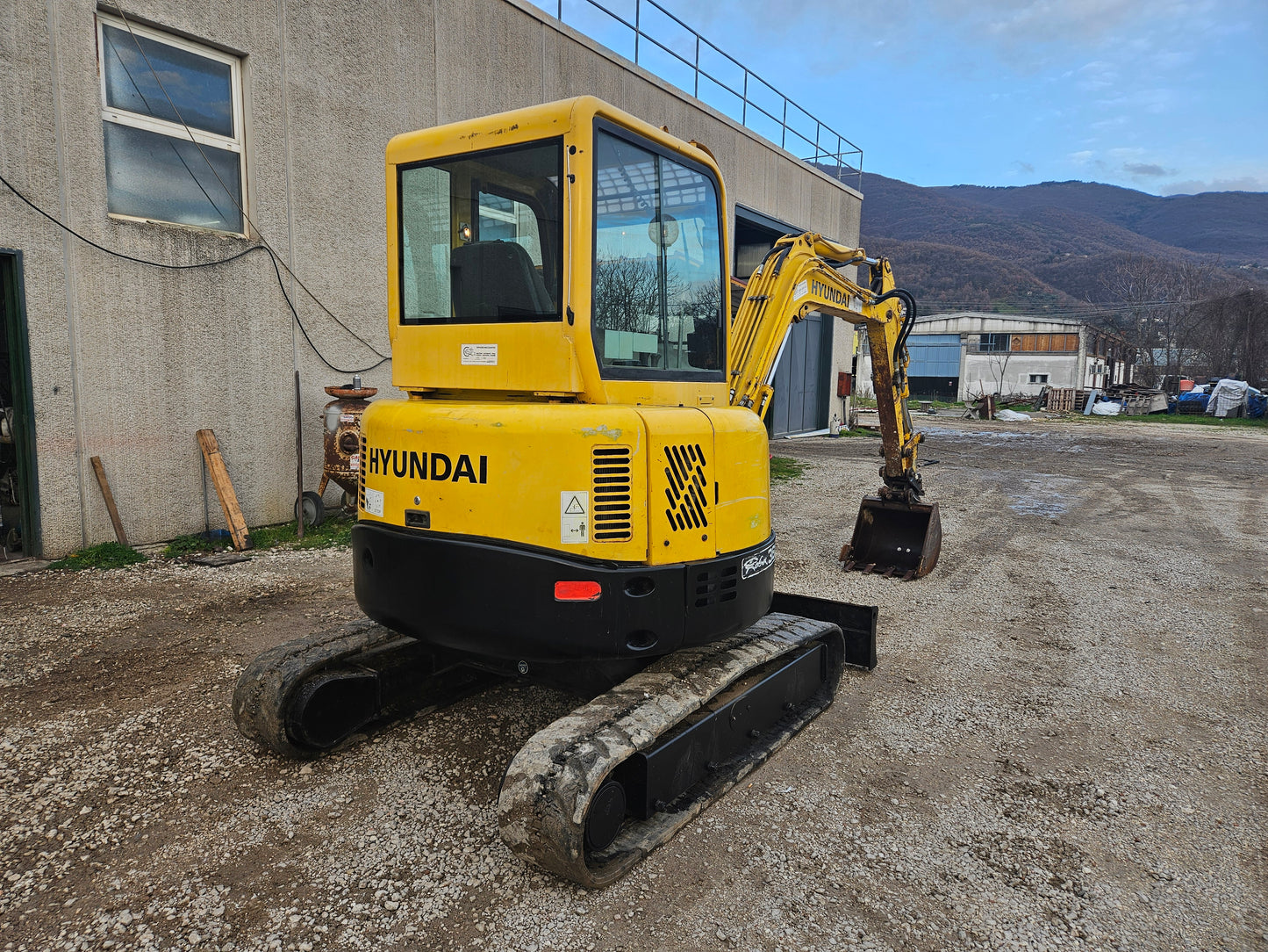 Miniescavatore hyundai robex 36-n7 VENDUTO