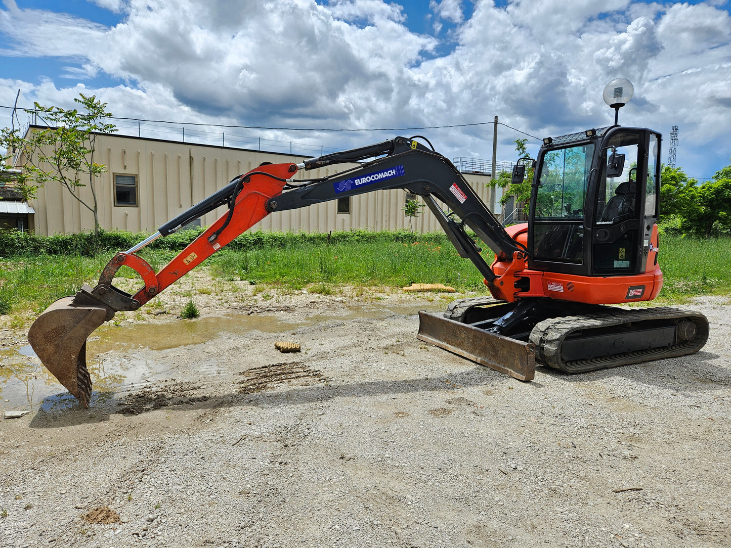 Miniescavatore eurocomach es500zt