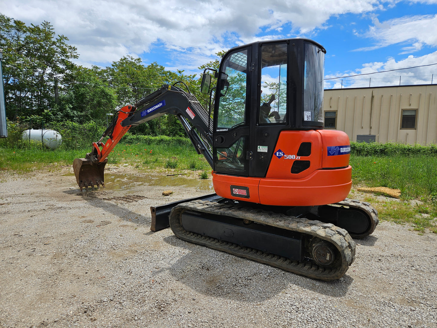 Miniescavatore eurocomach es500zt