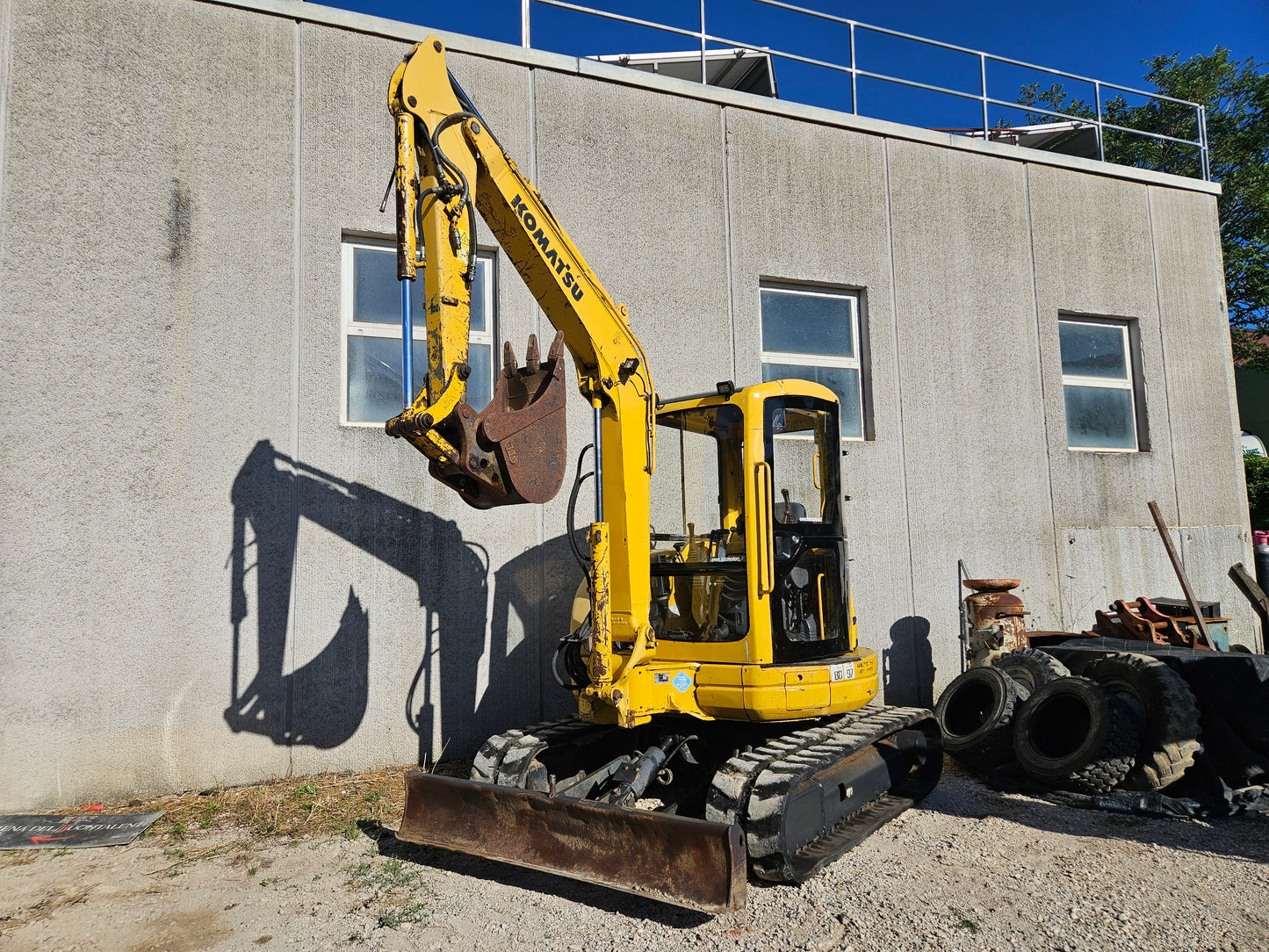Miniescavatore komatsu pc 40 mrz