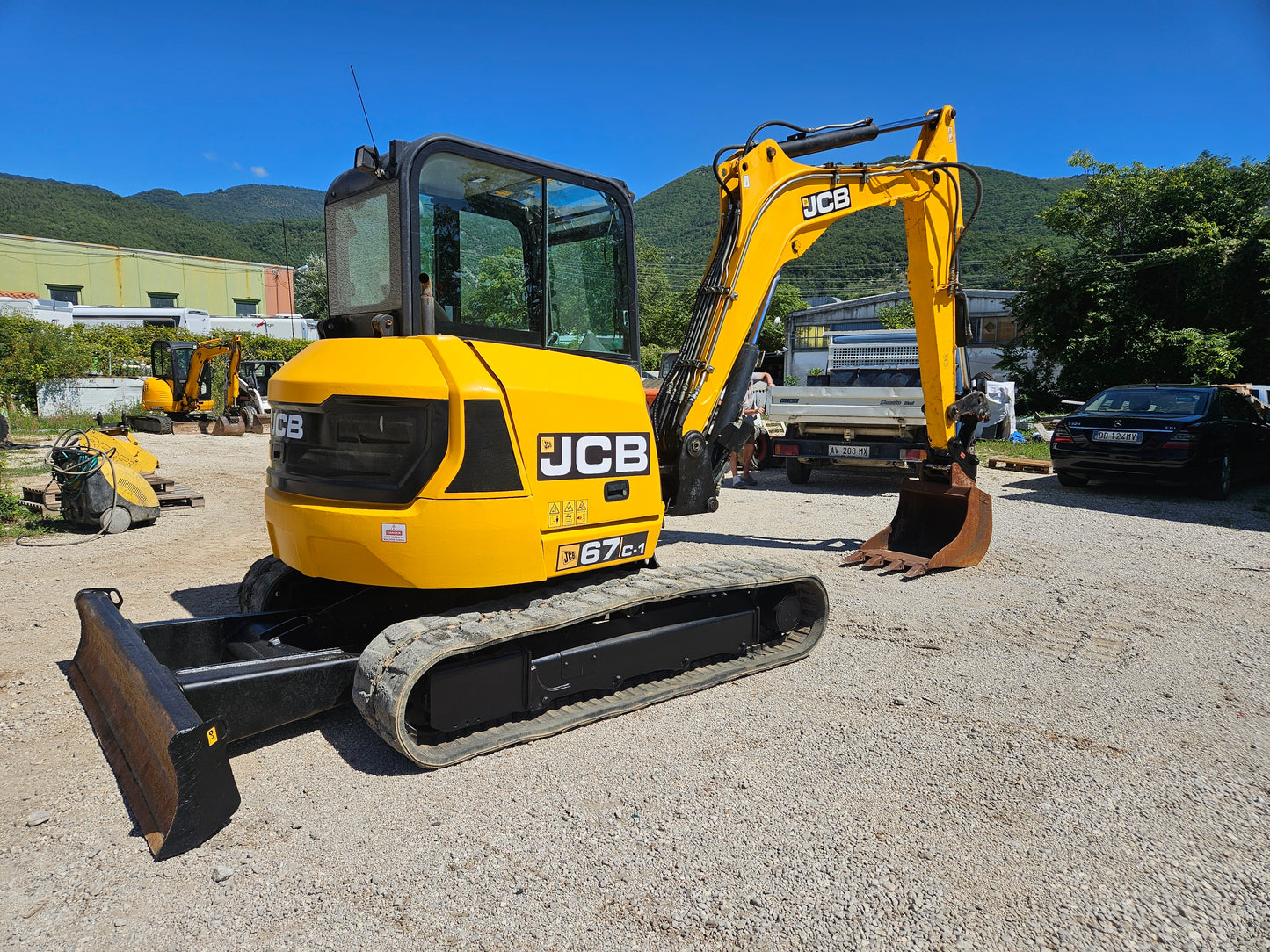 Miniescvatore jcb 67c1 anno 2017