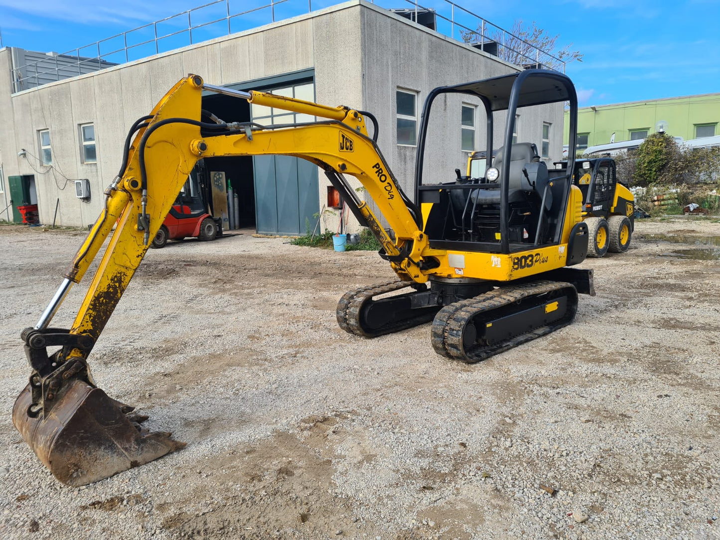 Miniescavatore jcb 803 plus ProDig  (VENDUTO)