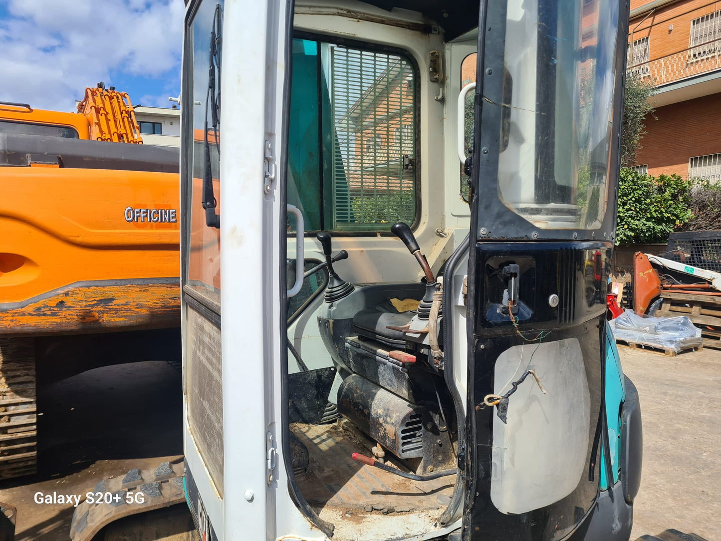 Mini escavatore Kobelco 50 quintali girosagoma Venduto