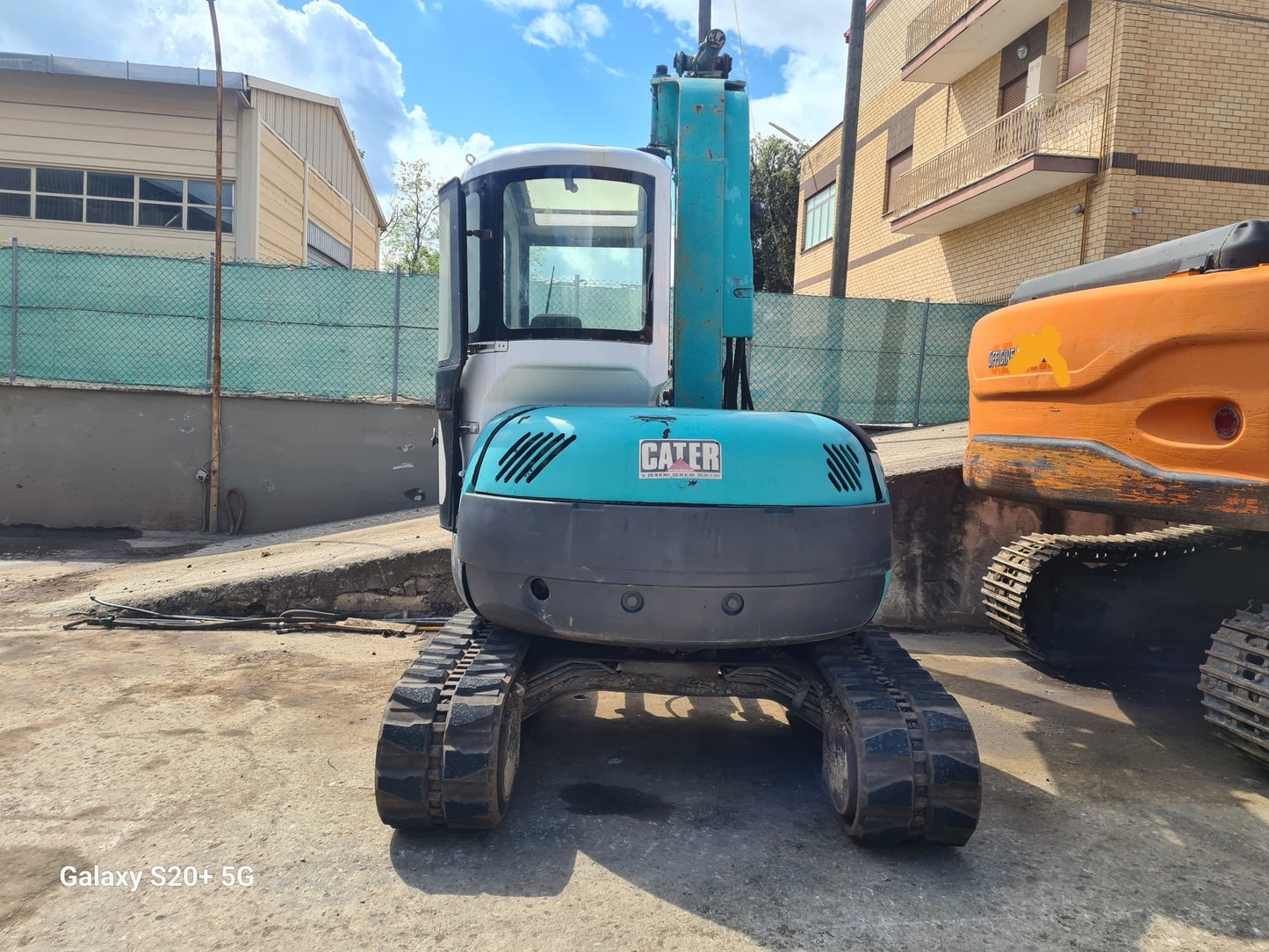 Mini escavatore Kobelco 50 quintali girosagoma Venduto