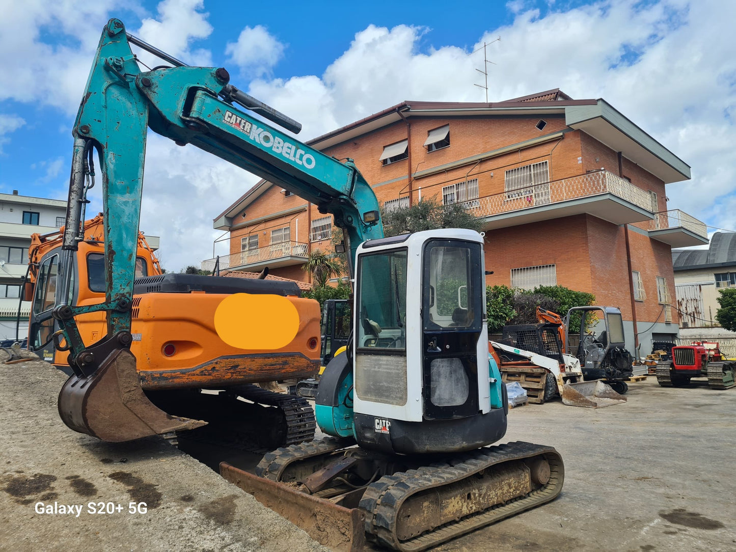 Mini escavatore Kobelco 50 quintali girosagoma Venduto