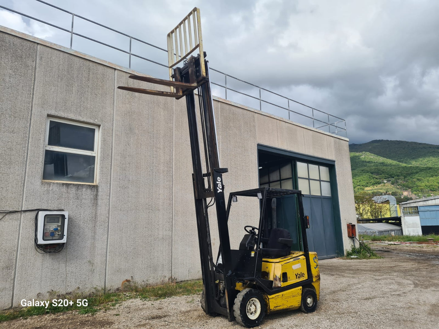 Muletto yale gdp 20 quintali Diesel con cee e traslatore