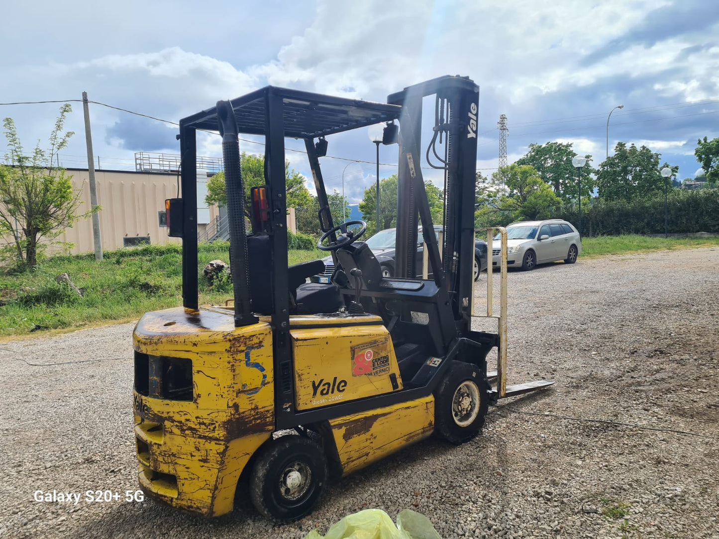 Muletto yale gdp 20 quintali Diesel con cee e traslatore