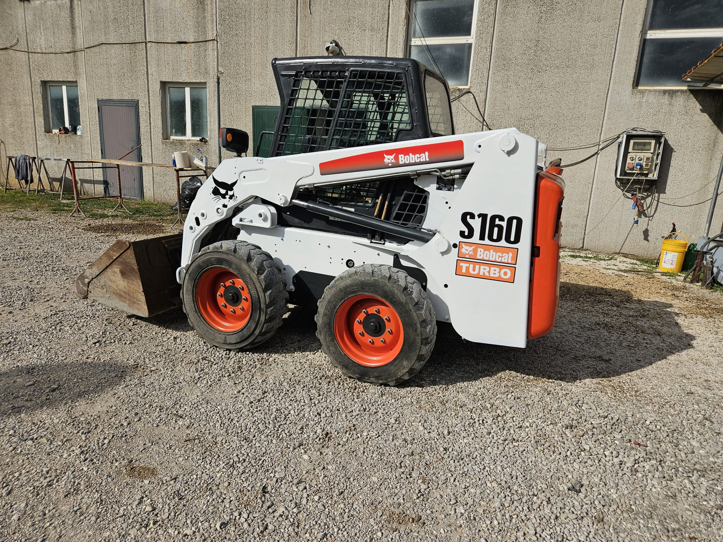 Minipala bobcat s160 hf turbo