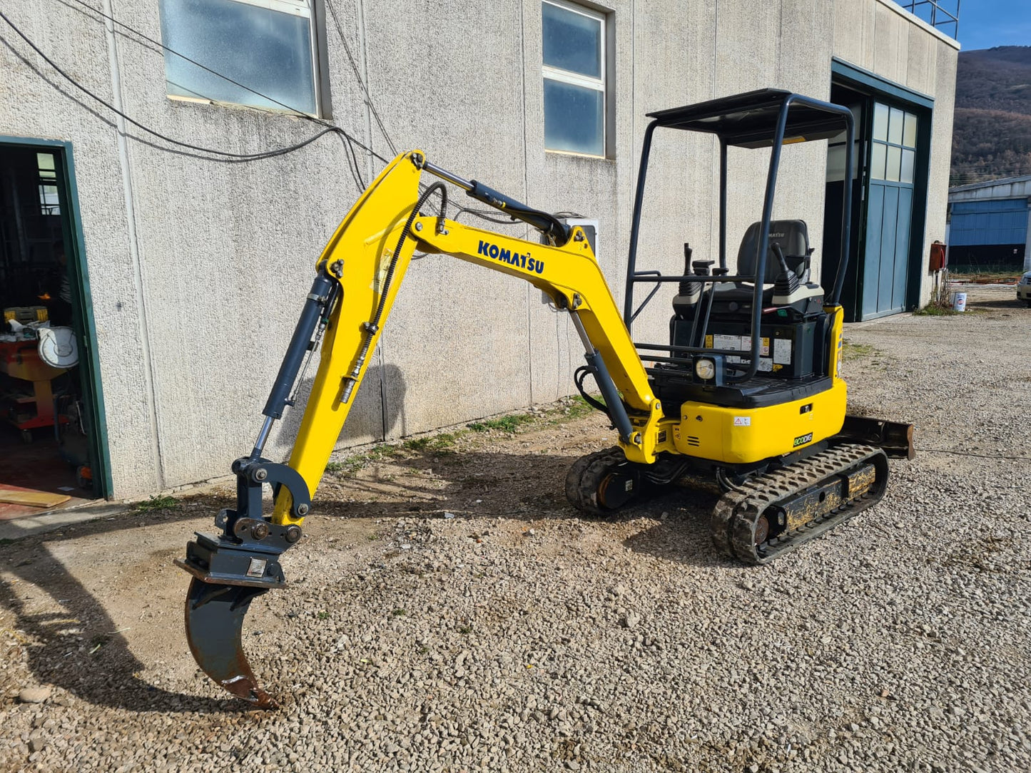 Miniescavatore Komatsu  (VENDUTO)