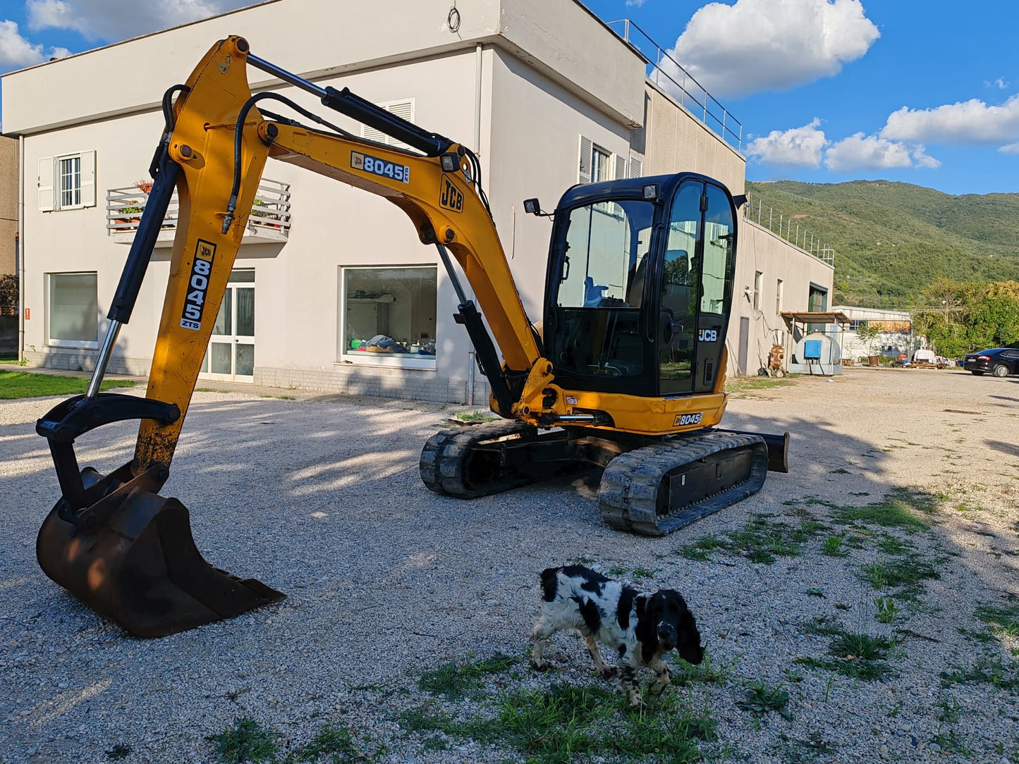 Mini escavatore Jcb 8045 anno 2010 aria condizionata (VENDUTO)