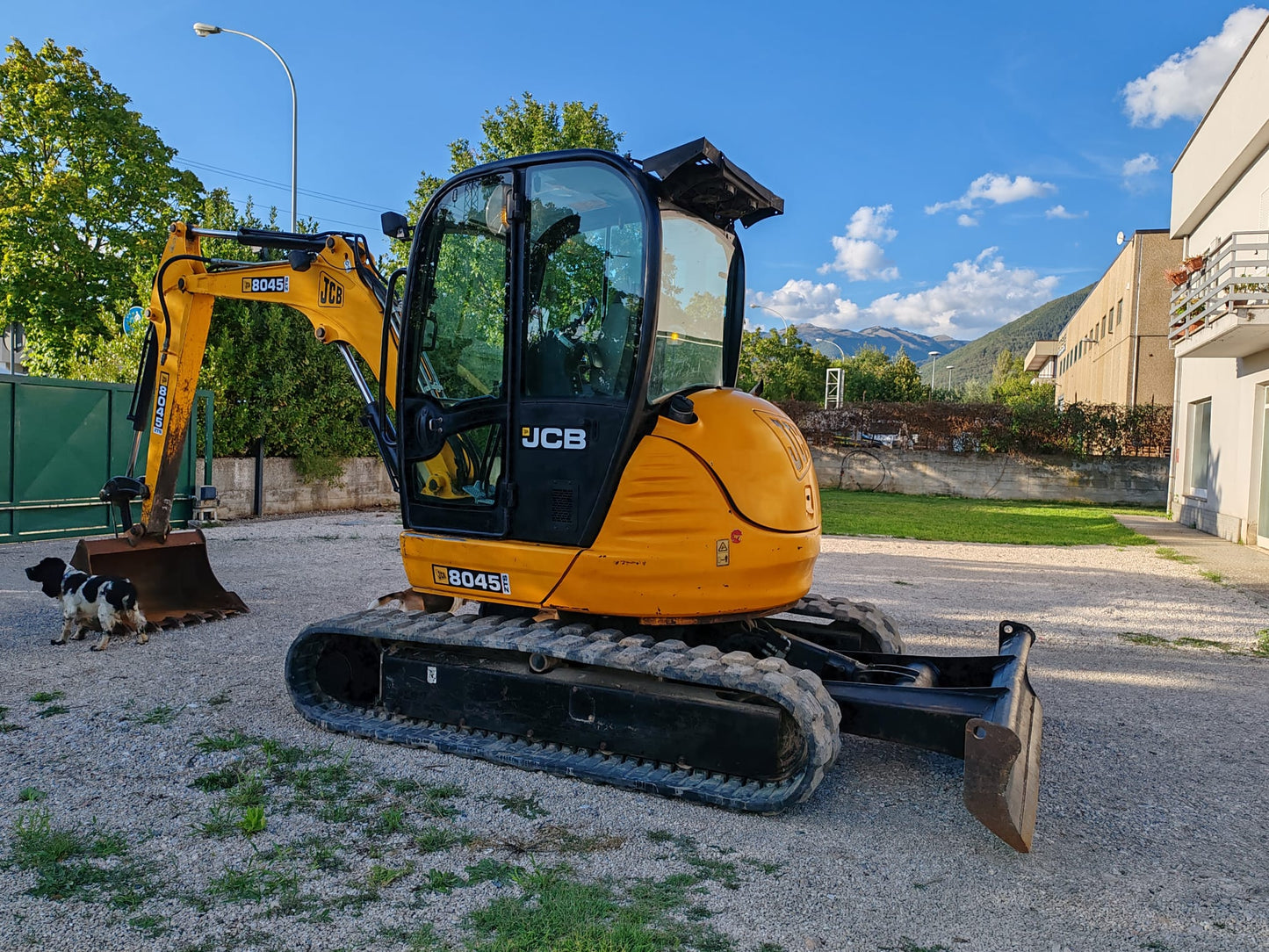 Mini escavatore Jcb 8045 anno 2010 aria condizionata (VENDUTO)